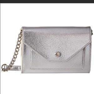 Nine West Aleksei silver metallic crossbody